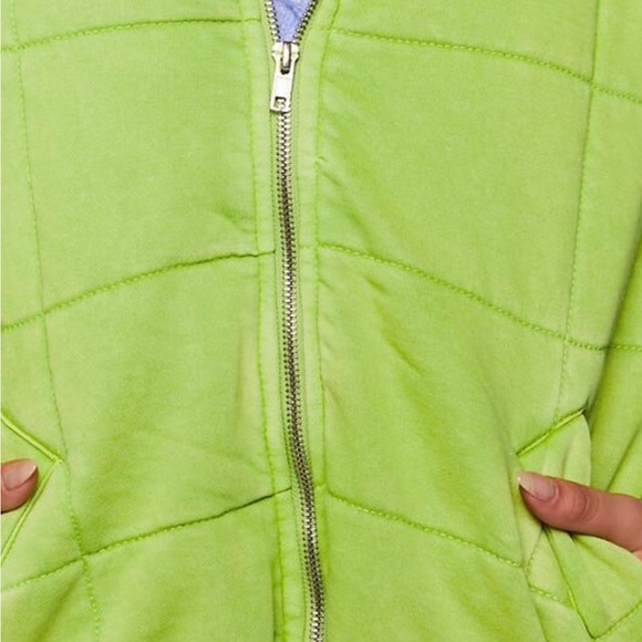 Quilted Zip Up Jacket - Picture 2 of 5